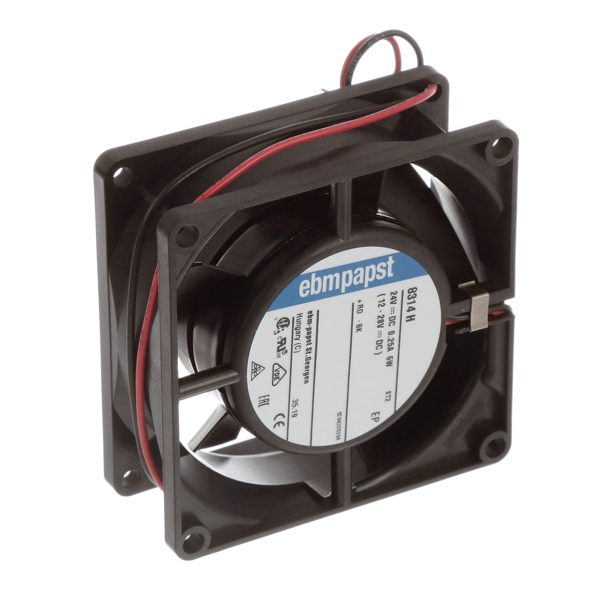 Ebmpapst Compact Fan 8314H Webspareparts Ebmpapst Compact Fan 8314H Webspareparts