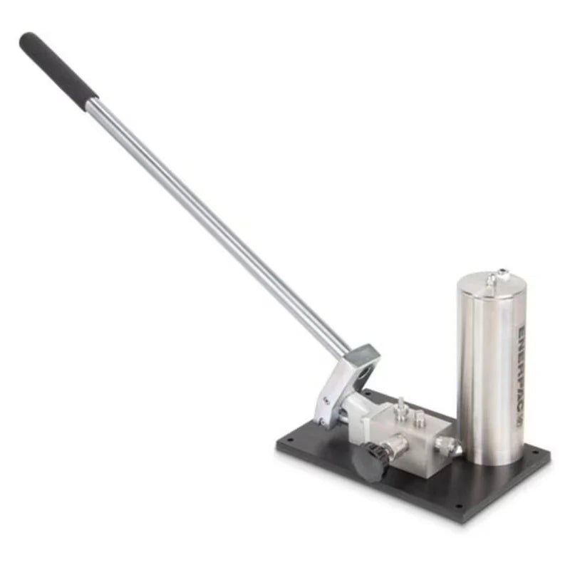 Enerpac 11100 - Bomba hidráulica manual de ultra alta presión - Velocidad única -45 in3 utilizable de aceite - 10,000 psi