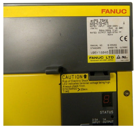 Ventiladoruc Servoaccionamiento A06B-6150-H075