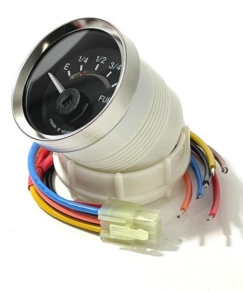 MURCAL Medidor eléctrico Murphy by Enovation Controls Interruptor de combustible del motor EGS21F-24, (15700507)