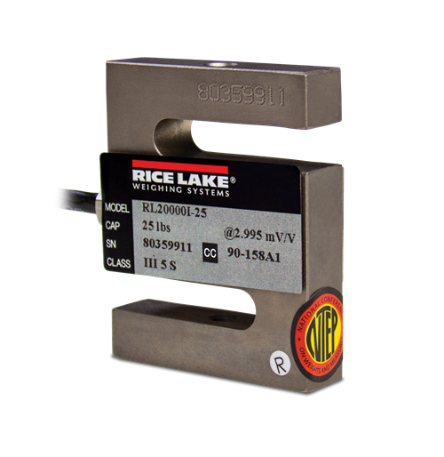 Rice Lake RL20000I Alloy Steel, S-beam Load Cell / Celdas de carga / Células de carga
