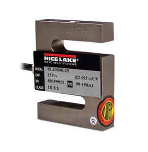 Rice Lake RL20000I Alloy Steel, S-beam Load Cell / Celdas de carga / Células de carga
