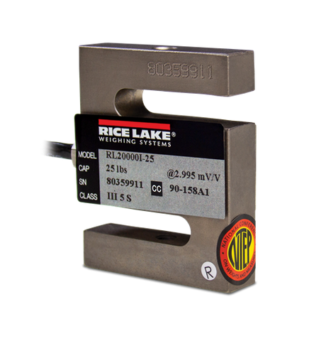 Rice Lake RL20000I Alloy Steel, S-beam Load Cell / Celdas de carga / Células de carga
