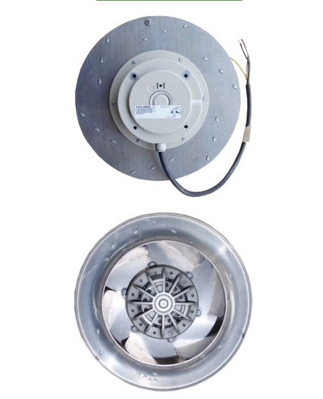 ZIEHL-ABEGG EC Centrifugal Fan RH28M-2EK.3F.1R 125797