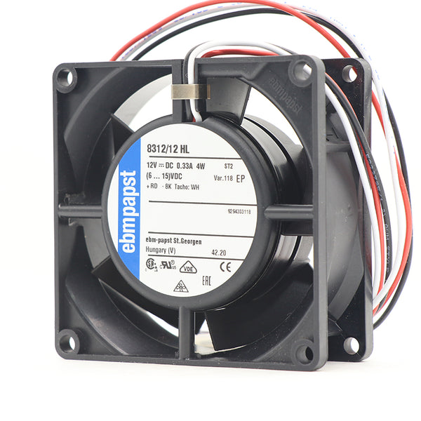 Ebmpapst Compact Fan 8312/12HL-118