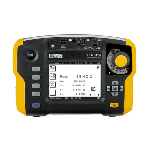 CHAUVIN ARNOUX P01145445 - 6113 - Multifunction tester, 1000V