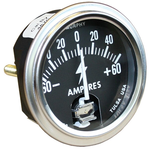 MURCAL Medidor eléctrico Murphy by Enovation Controls Amperímetro  60-0-60 (65700259)