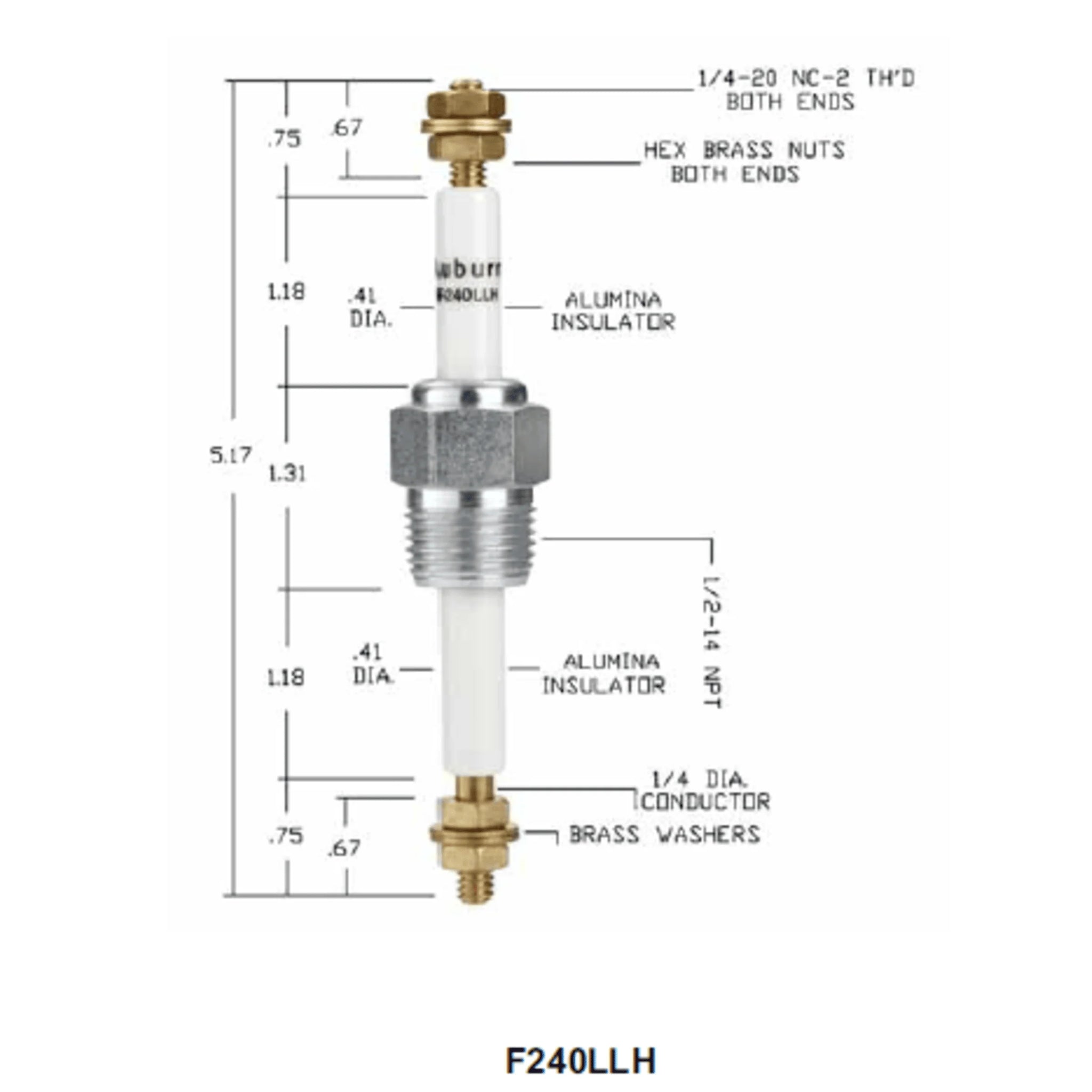 Auburn Ignitors F-240LLH / F-240LL