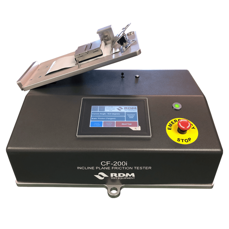 RDM TEST CF-200i Inclined Plane Coefficient of Friction Tester