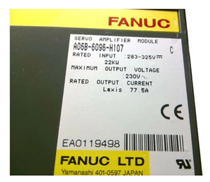 Ventiladoruc Servoaccionamiento A06B-6096-H107
