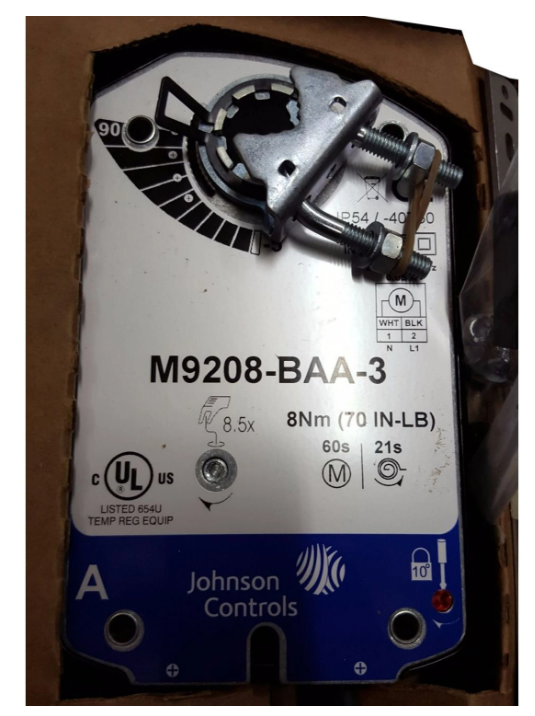 Johnson Controls Actuator M9208-BAA-3