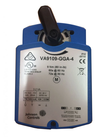 Johnson Controls Actuator VA9109-GGA-4