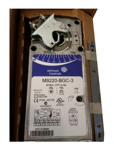 Johnson Controls Actuator M9220-BGC-3