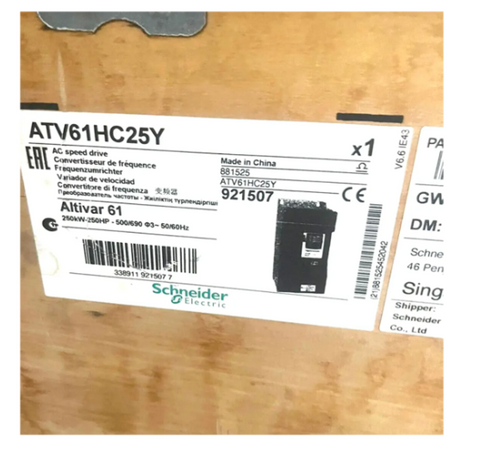 Schneider VFD Frequency Converter ATV61HC25Y