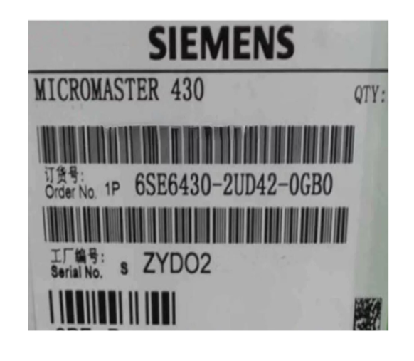 Siemens VFD Frequency Converter 6SE6430-2UD42-0GB0