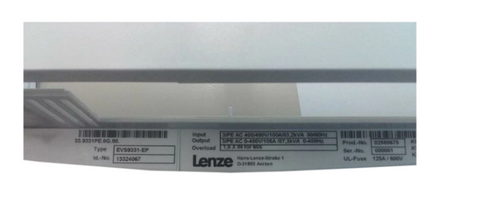 Lenze VFD Frequency Converter EVS9331-EP