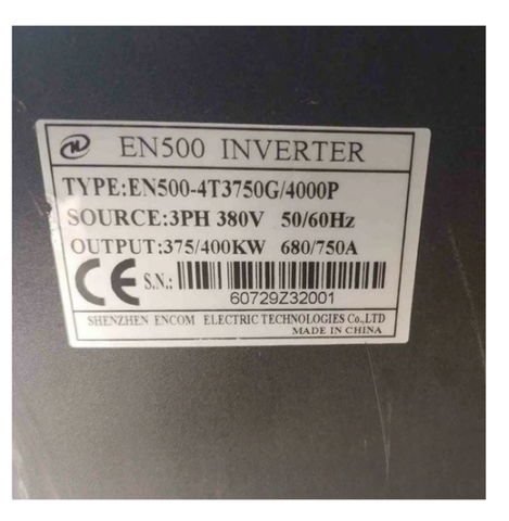 ENC VFD Frequency Converter EN500-4T3750G/4000P