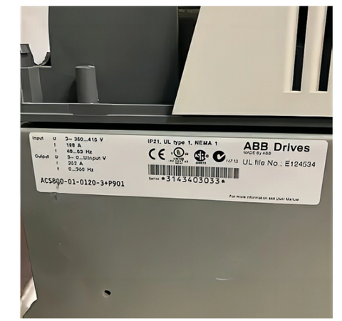 ABB VFD Frequency Converter ACS800-01-0120-3+P901