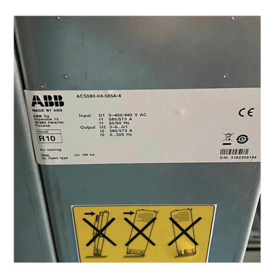 ABB VFD Frequency Converter ACS580-04-585A-4