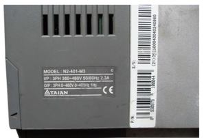 TAIAN VFD Frequency Converter N2-401-M3
