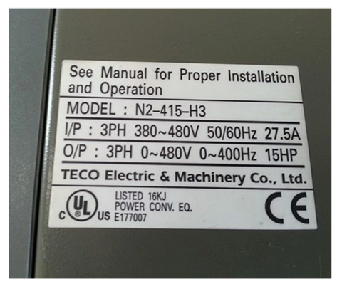 TAIAN VFD Frequency Converter N2-415-H3