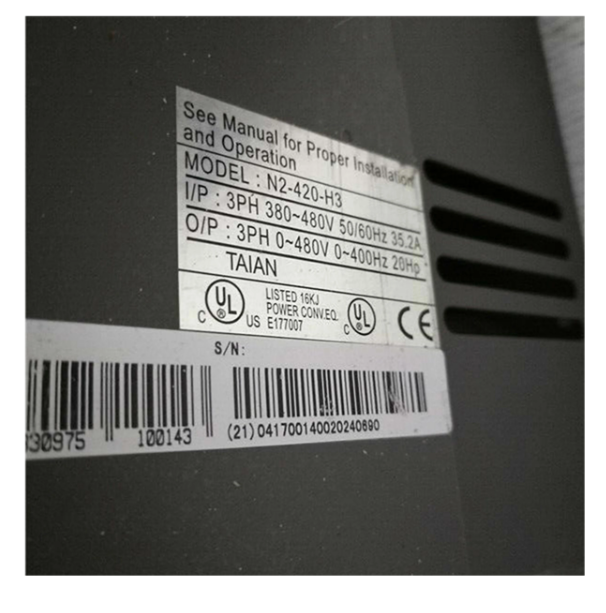 TAIAN VFD Frequency Converter N2-420-H3