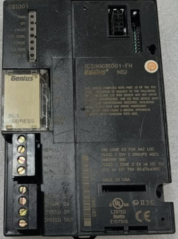 GE Fanuc Versamax Genius NIU Module IC200GBI001-FH