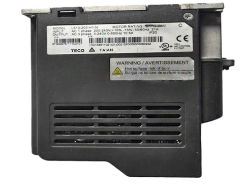 Teco TAIAN VFD Frequency Converter L510-203-H1-N