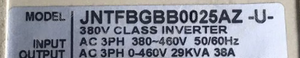 Teco TAIAN VFD Frequency Converter JNTFBGBB0025AZ-U