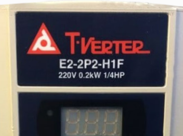 Teco TAIAN VFD Frequency Converter E2-2P2-M1