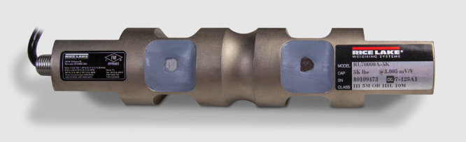 Rice Lake RL70000 Alloy Steel, Double-Ended Beam Load Cell / Celdas de carga / Células de carga