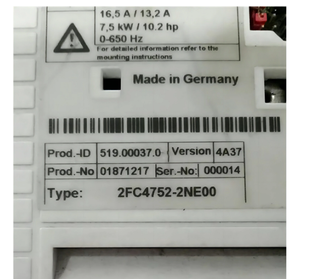 Lenze VFD Frequency Converter 2FC4752-2NE00