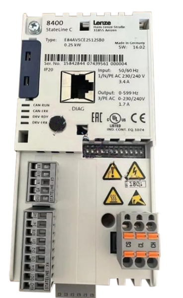 Lenze VFD Frequency Converter E84AVSCE2512SB0