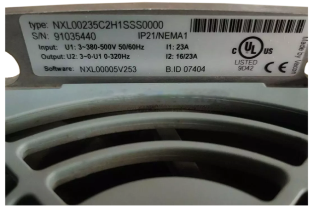 VACON VFD Frequency Converter NXL00235C2H1SSS0000