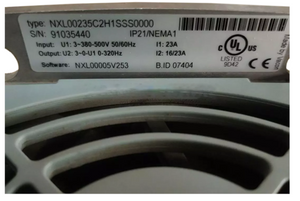 VACON VFD Frequency Converter NXL00235C2H1SSS0000