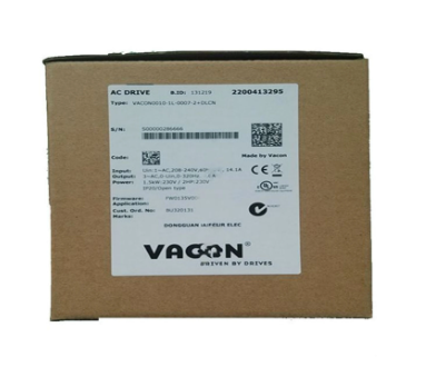 VACON VFD Frequency Converter VACON0010-1L-0007-2+DLCN