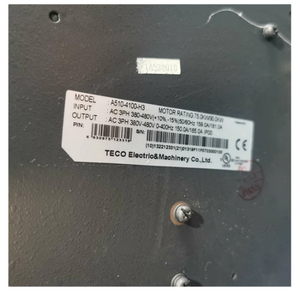 Teco TAIAN VFD Frequency Converter A510-4100-H3