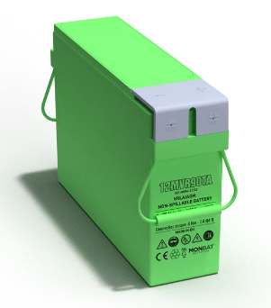 MONBAT FRONT TERMINAL VRLA AGM BATTERY 12MVR90TA