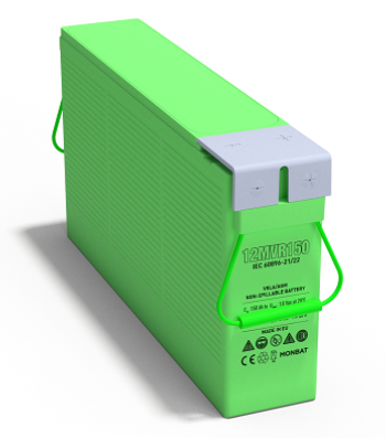 MONBAT FRONT TERMINAL VRLA AGM BATTERY 12MVR150