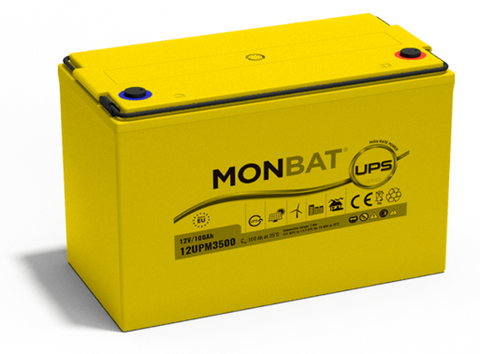 MONBAT TOP TERMINAL AGM VRLA 12UPM3500