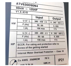 Schneider Controller Módulo ATV630D90N4