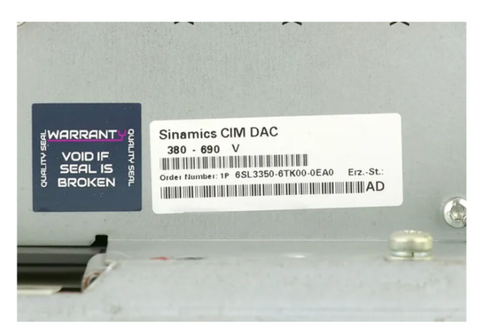 Siemens Controller Módulo 6SL3350-6TK00-0EA0