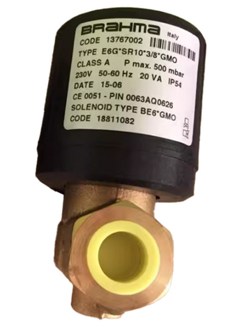 BRAHMA Válvula solenoide E6G*SR10*3/8GMO