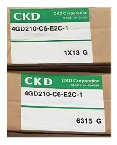 CKD Válvula solenoide 4GD210-C6-E2C-1