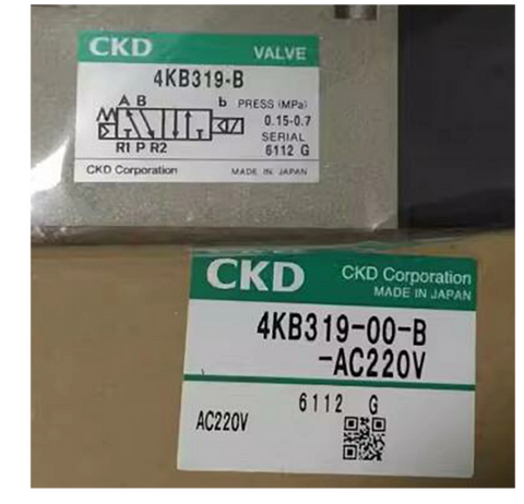 CKD Válvula solenoide 4KB319-00-B-AC220V