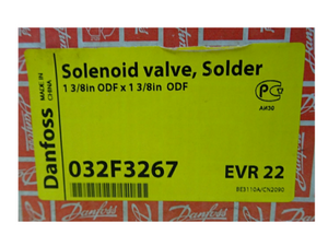 Danfoss Válvula solenoide Coil or Body 032F3267