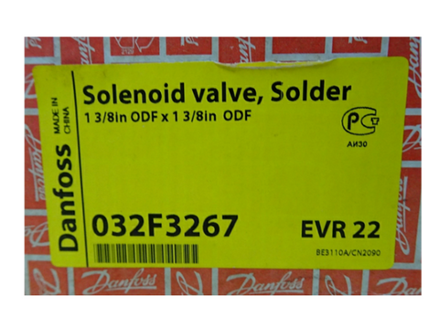 Danfoss Válvula solenoide Coil or Body 032F3267