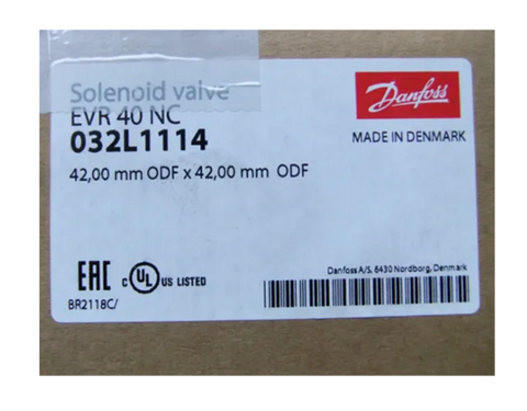 Danfoss Válvula solenoide Coil or Body 032L1114
