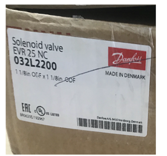 Danfoss Válvula solenoide Coil or Body 032L2200