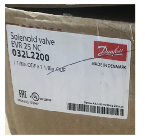 Danfoss Válvula solenoide Coil or Body 032L2200
